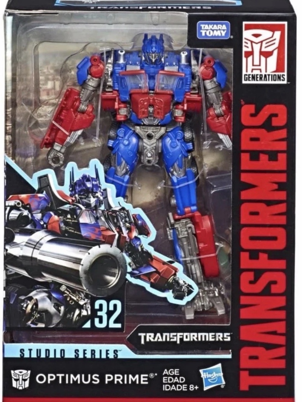 Hasbro Transformers Studio Series 32 Voyager Class Optimus Prime Action Figure